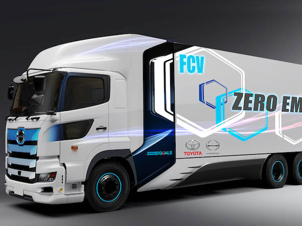 Así será el nuevo camión a hidrógeno de Toyota
