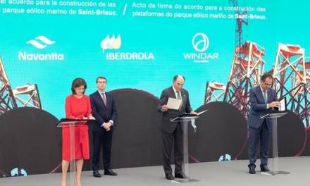 Iberdrola adjudica a Navantia-Windar el mayor contrato de eólica marina de su historia